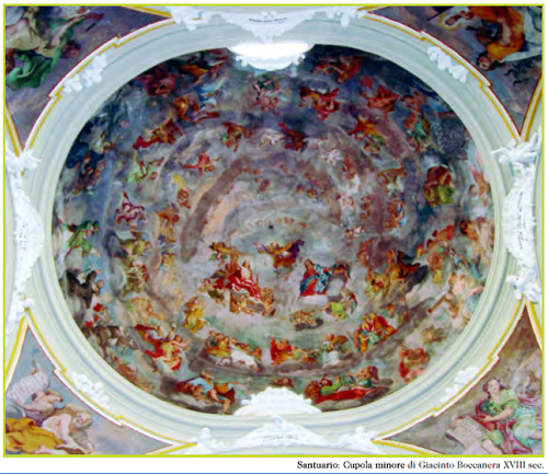 Santuario: cupola di Giacinto Boccanera