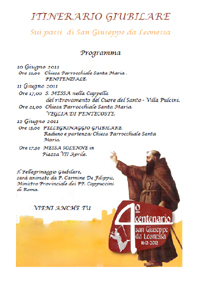 sui passi di San Giuseppe da Leonessa