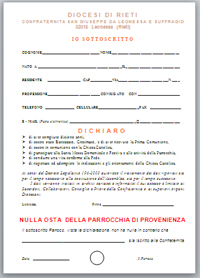 scarica il modulo di iscrizione
