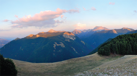 Monte Collecollato, Sferracavallo, Catalbio,
Cambio, Jaccio Crudele, Terminillo