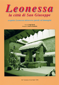 copertina libro Leonessa la citta' di san Giuseppe